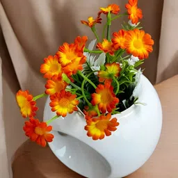 Art Street Orange 1 Pieces Daisy Artificial Flower image 2