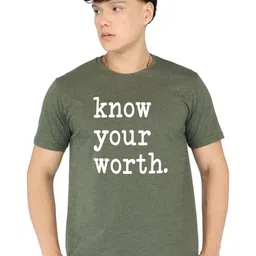 BRAWNY BATTLER Men Typography Printed Round Neck Cotton T-shirt-picture-22