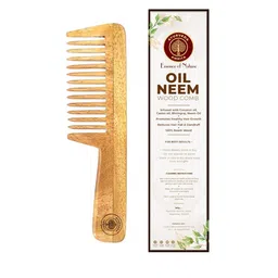 Ayurveda Amrita Organic Oil Neem Wooden Comb-picture-15