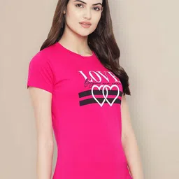 Metronaut Women Typography 2 Printed T-shirt image 4