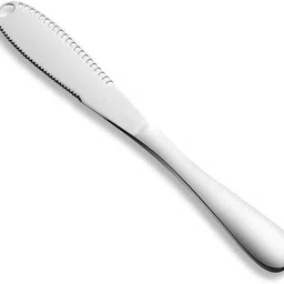 serplex Stainless Steel Butter Cutter and Spreader with Serrated Edge and Holes Steel Fruit Knife Set-picture-32