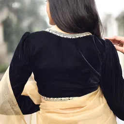 in any manner Round Neck Women Blouse image 2