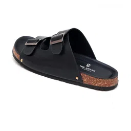 The arwah Men Black Synthetic Leather Casual Shoes image 4