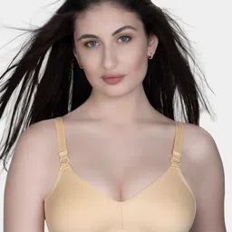 Trylo Solid Full Coverage Non Padded Bra image 1