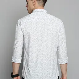 SHOWOFFFF Men Comfort Slim Fit Floral Printed Casual Shirt image 2