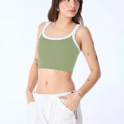 Moda Rapido Crepe Crop Top image 4