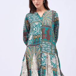 DressBerry Women Floral Printed Shirt Dress-picture-10