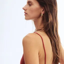 H&M Gathered Strappy Dress image 4