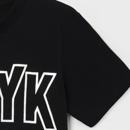 Fame Forever by Lifestyle Boys Typography Printed Pockets T-shirt image 3