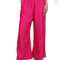 FAMBEE Women Pack Of 2 Flared Palazzos-image-77