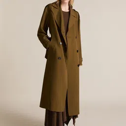 MANGO Longline Trench Coat with Belt-picture-13