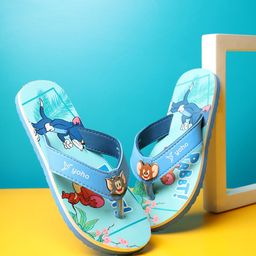 yoho Tom & Jerry 007 Kids Printed Thong Flip-Flops-picture-34
