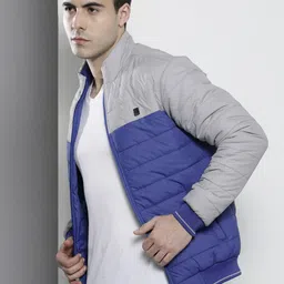 the indian garage co. Men Colorblock Casual Jacket image 4