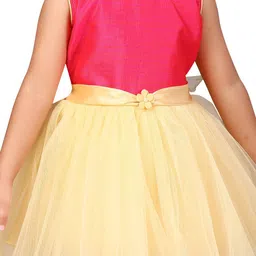 BAESD Net Fit & Flare Dress image 3