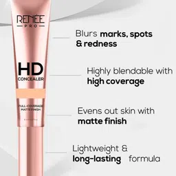 Renee Pro HD Concealer With Vitamin E - 8g - Buff image 4
