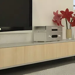 INDIAN ROYALS Cream Wood Grain Printed Self-Adhesive & Durable Wall Sticker-image-0