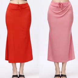 SATPURUSH Pack Of 2 Cotton Mermaid Fit Saree Shapewears-picture-40