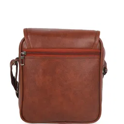 PARSLEY Men Textured Structured Crossbody Sling Bag image 5