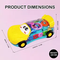 goyal's Pretend Play 2 in 1 Cell Phone Toy Car for Kids image 3