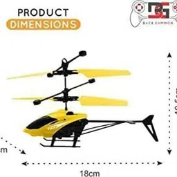 jrclub Presents Remote Control Helicopter Toy with USB Chargeable Cable for Kids image 3