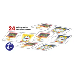 Frank Tell The Time Puzzle Game (48 Pieces)for kids above 6+ Years - 10127 image 4