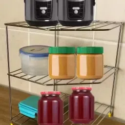 starkroy Dish Drainer Kitchen Rack Steel image 3