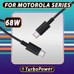 SUFO USB Type C Cable 3 A 1 m 68W TurboPower Type - C To Type - C Data Cable image 3