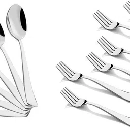 limetro steel Stainless Steel Table Spoon Set image 1