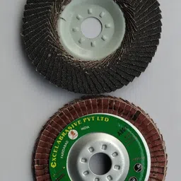 excel abrasive Alkon Sanding Flap Disc wheel With Metal backing For Grinding And Polishing EA_10243100 Metal Polisher image 3