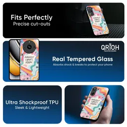 QRIOH Typography Printed Realme P3 5G Back Case Mobile Accessories image 4