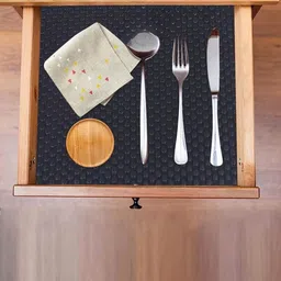 Mopak Decor Black Set of 1 Regular Shelf Liner Organisers image 4