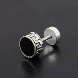 VAGHBHATT Circular Studs Earrings-picture-2