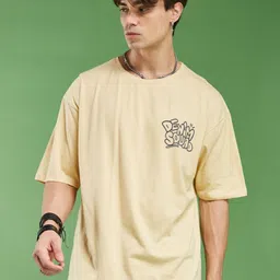 SMARTEES Typography Printed Cotton Oversized T-shirt-picture-27