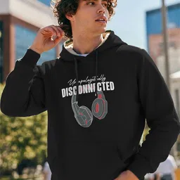 MaverIQ Men Printed Hooded Sweatshirt-picture-16