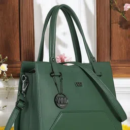 WOMEN MARKS Textured PU Structured Handheld Bag-image-55