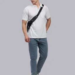 LUX PARKER Men Pack Of 2 Combed Cotton Polo Collar T-shirts image 2