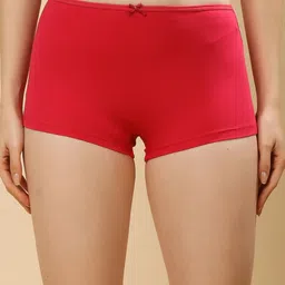 Louis Bayrad Super Combed Cotton High Coverage Mid-Rise Boy Shorts Briefs-image-95