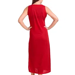 BOMBSHELL Women Printed Maxi Nightdress image 3