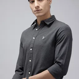 U.S. Polo Assn. Denim Co. Pure Cotton Casual Shirt-picture-25