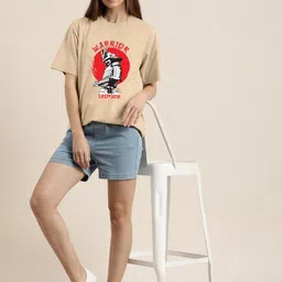 Leotude Women 3 Printed T-shirt image 3