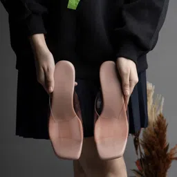 Creattoes Women Block Heel Open Toe Sandals image 5