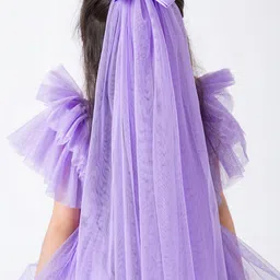 Hopscotch Embellished Flutter Sleeve Fit & Flare Dress image 2