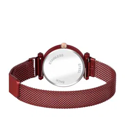 CSAMON Women Embellished Round Button Regular Analogue Watch-GR_37 image 2