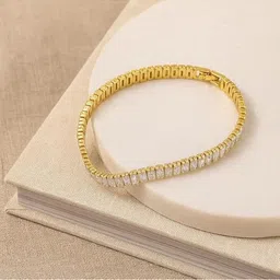 FLAURI Women Crystals Gold-Plated Cuff Bracelet-picture-20