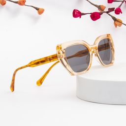 Ted Smith Women Cateye Sunglasses with UV Protected Lens ANGELICA_C6-YELLOW-picture-46