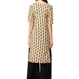 Ethnic basket Women Pack Of 2 Multicoloured Crepe Kurtas image 2