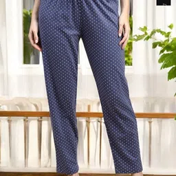 Kryptic Pack Of 2 Printed Pure Cotton Relaxed Fit Lounge Pants-image-78