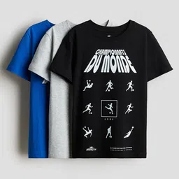 H&M 3-Pack Cotton T-shirts-picture-37