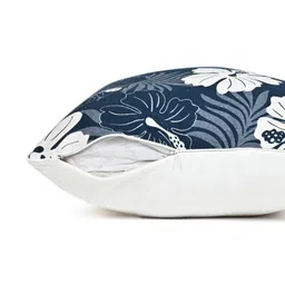 ANWYN Blue & White Set of 5 Floral Square Cushion Covers image 5