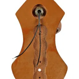 1ST TIME Blue & White Colourblocked Wood Contemporary Rectangle Shaped Wall Lamp image 2